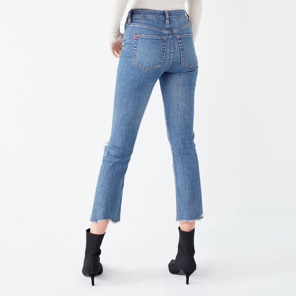 BDG Kick Flare High Rise Cropped Urban Outfitters - Picture 8 of 8